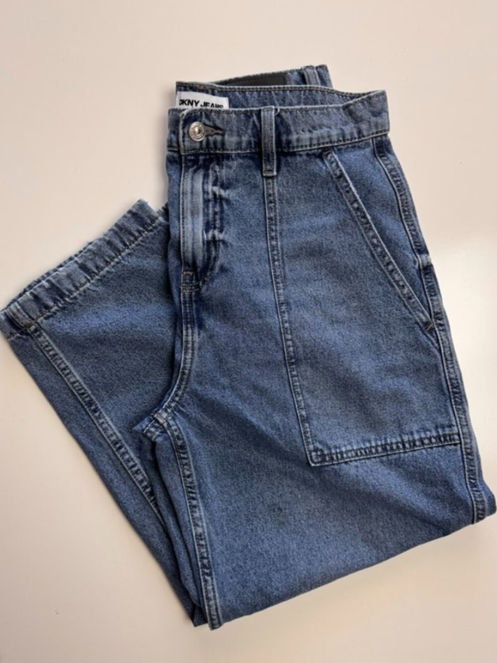 DKNY Jeans Barrel Leg Jeans